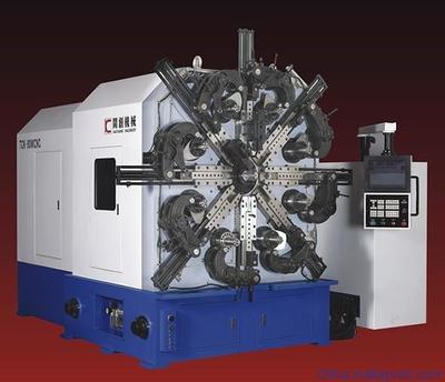 【供應國產(chǎn)80WCNC 四軸(五軸)數(shù)控萬能卷簧機】價格,廠家,圖片,通用彈簧,東莞市開創(chuàng)精密機械-